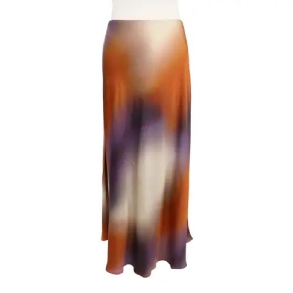 Munthe Multicolor Ombre Viscose Women's Skirt, size 36